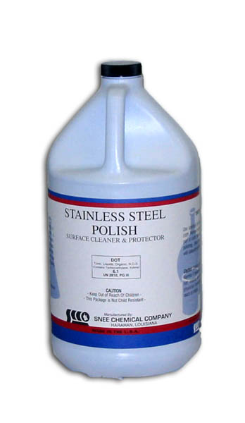 (image for) Stainless Steel Polish, case of 4 gallons